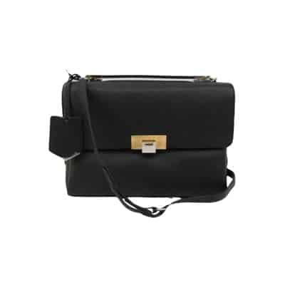 Pre-owned Leather balenciaga-bags Balenciaga Vintage , Black , Dames