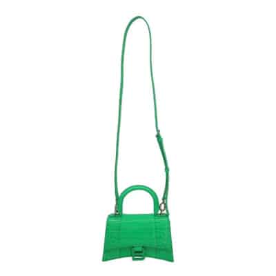 Pre-owned Leather balenciaga-bags Balenciaga Vintage , Green , Dames