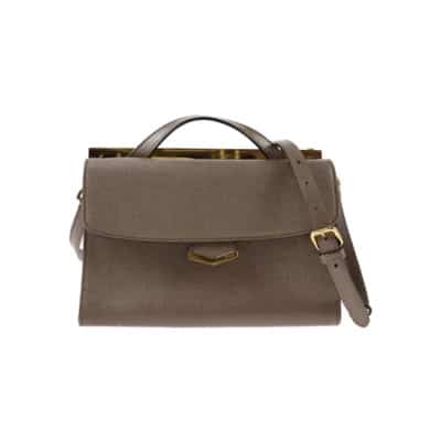 Pre-owned Leather fendi-bags Fendi Vintage , Brown , Dames