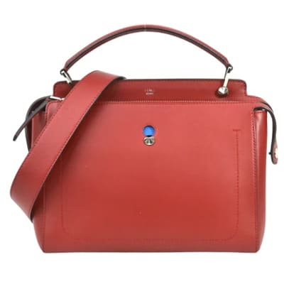 Pre-owned Leather fendi-bags Fendi Vintage , Red , Dames