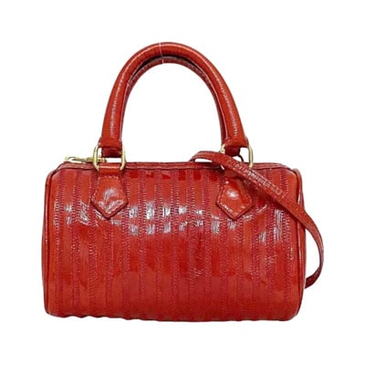 Pre-owned Leather fendi-bags Fendi Vintage , Red , Dames