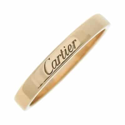 Pre-owned Rose Gold rings Cartier Vintage , Yellow , Dames