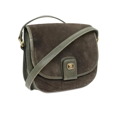 Pre-owned Suede celine-bags Celine Vintage , Brown , Dames