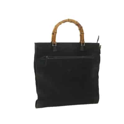 Pre-owned Suede gucci-bags Gucci Vintage , Black , Dames