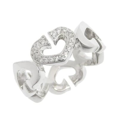 Pre-owned White Gold rings Cartier Vintage , Gray , Dames