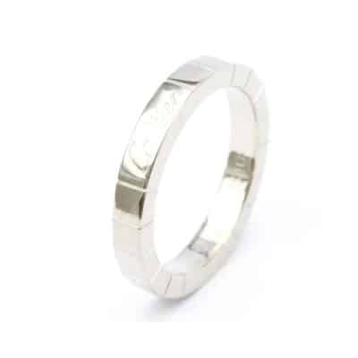 Pre-owned White Gold rings Cartier Vintage , Gray , Dames