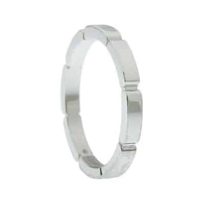 Pre-owned White Gold rings Cartier Vintage , Gray , Dames