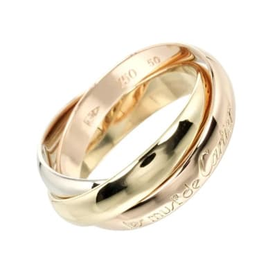 Pre-owned Yellow Gold rings Cartier Vintage , Yellow , Dames