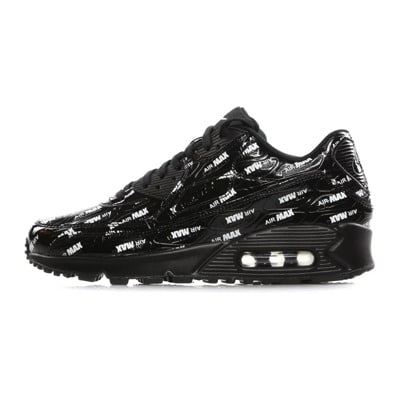 Premium Air Max 90 Lage Sneaker Nike , Black , Heren