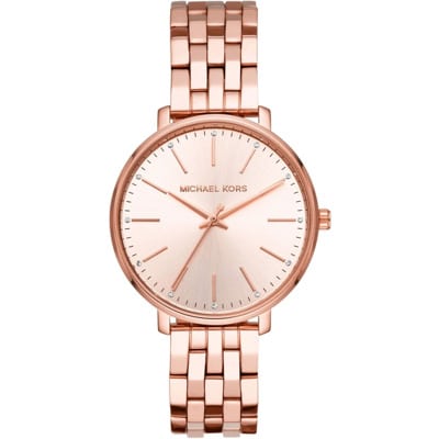 Pyper Roestvrijstalen Armbandhorloge Michael Kors , Pink , Dames