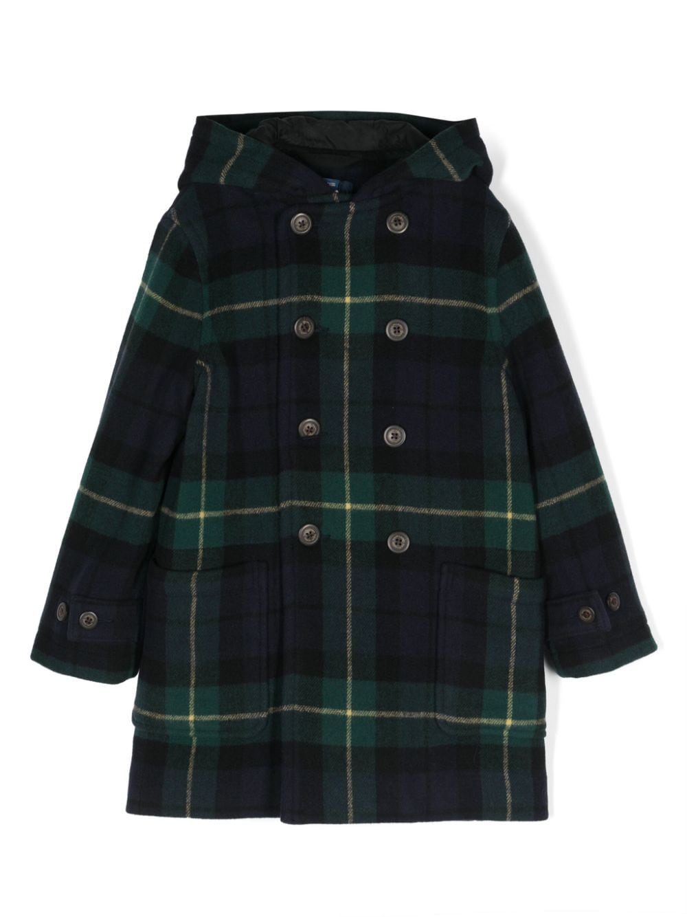 Ralph Lauren Kids Jas met dubbele rij knopen - Groen