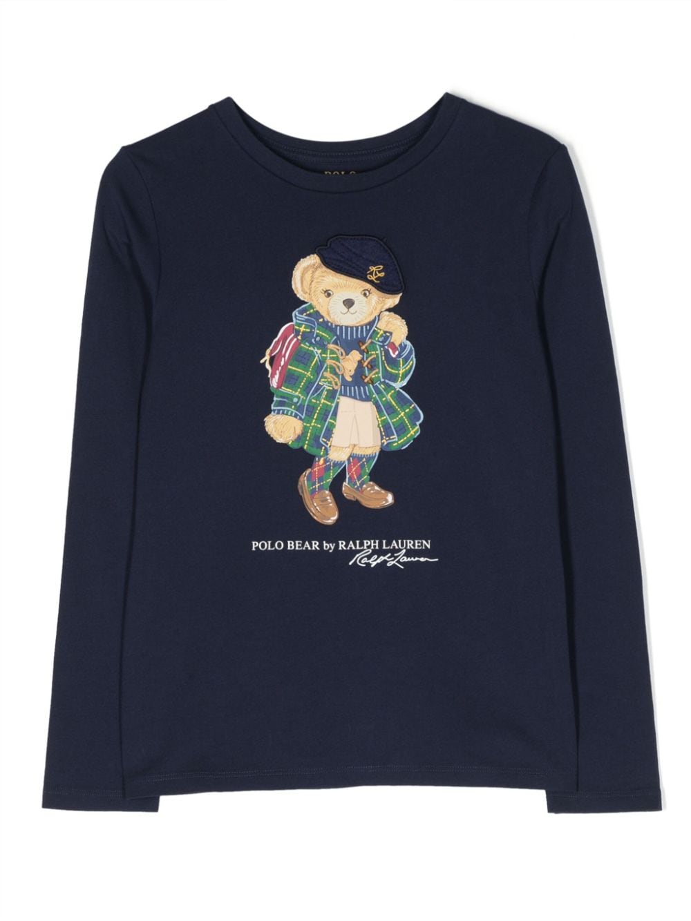 Ralph Lauren Kids Katoenen sweater - Blauw