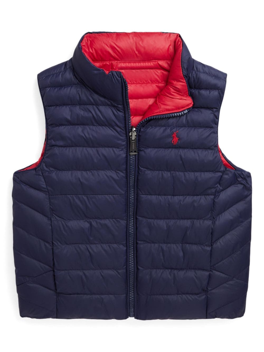 Ralph Lauren Kids Omkeerbare bodywarmer - Blauw