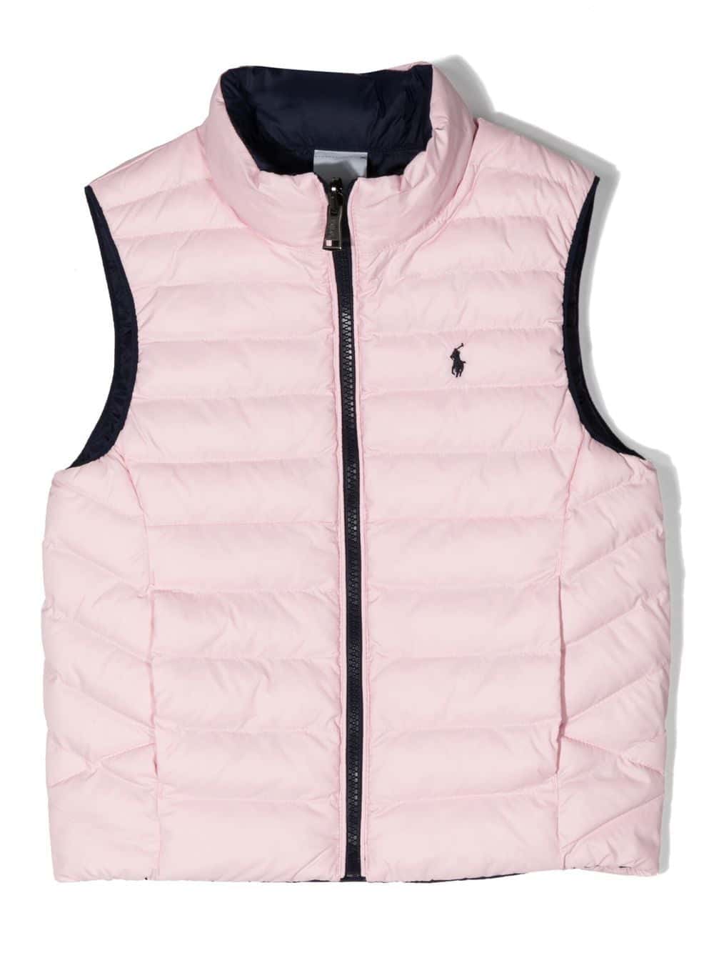 Ralph Lauren Kids Omkeerbare bodywarmer - Roze