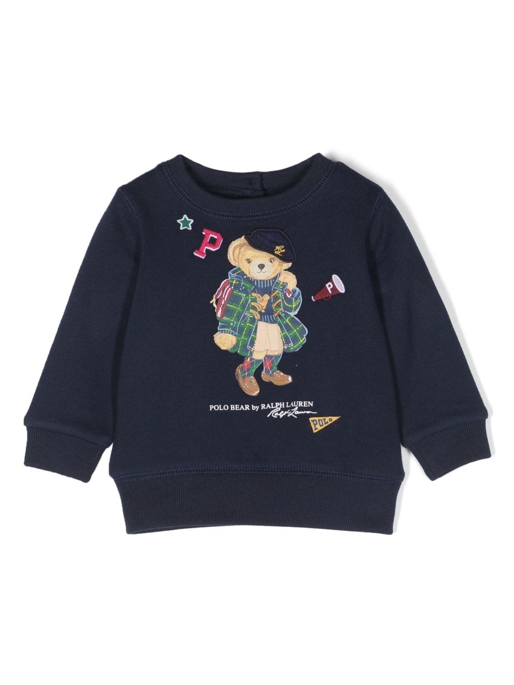 Ralph Lauren Kids Sweater met patroon - Blauw