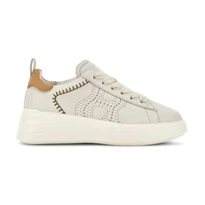 Rebel H564 Beige Sneakers Hogan , Beige , Dames