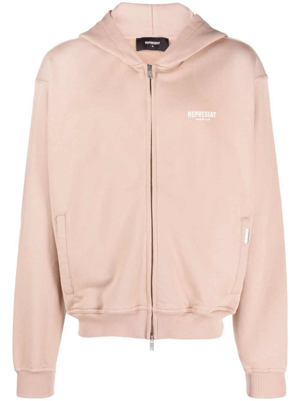 Represent Hoodie met logoprint - Beige