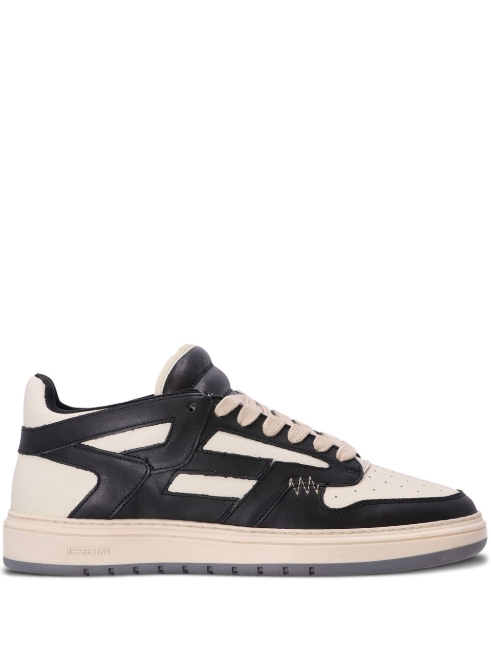 Represent Reptor Low sneakers met vlakken - Zwart