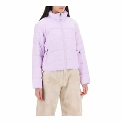 Ripstop Korte Puffer Jas The North Face , Purple , Dames