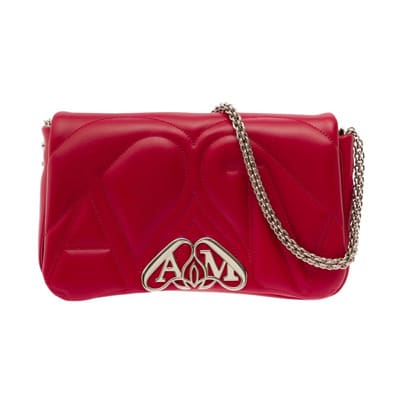 Rode Seal Tas van Alexander McQueen Alexander McQueen , Red , Dames