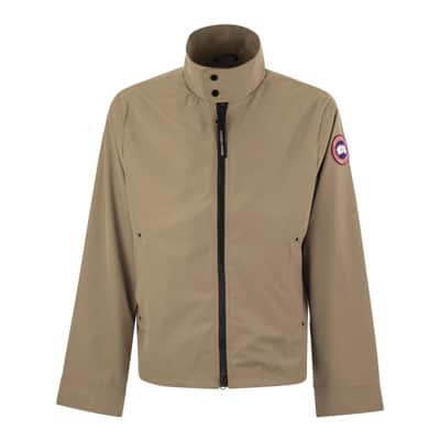 Rosadale Jas met Schouderpatch Canada Goose , Beige , Heren