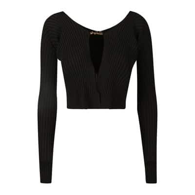 Round-neck Knitwear Jacquemus , Black , Dames