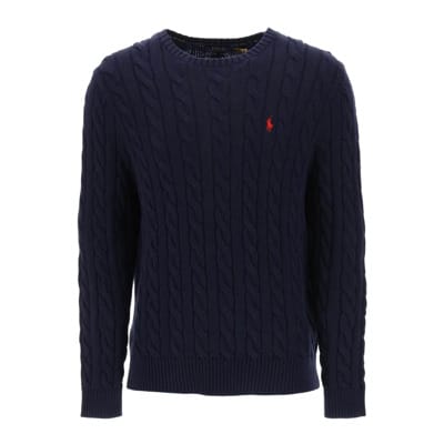 Round-neck Knitwear Polo Ralph Lauren , Blue , Heren