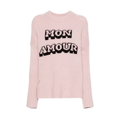 Roze Merinowollen Trui Zadig & Voltaire , Pink , Dames