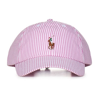 Roze Pony Geborduurde Hoed Polo Ralph Lauren , Pink , Heren