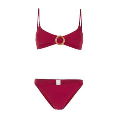 Ruby Rib Bikini Badpak Zimmermann , Red , Dames