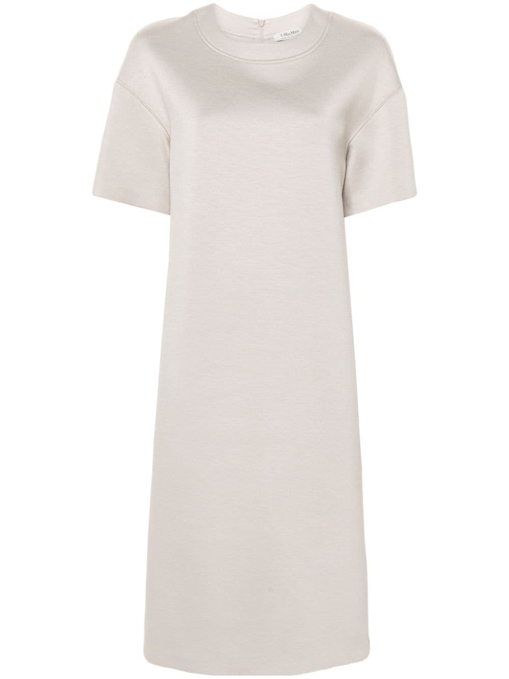 'S Max Mara Jersey midi-jurk - Beige