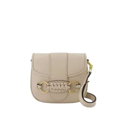 Saddie Hobo Tas - Cement Beige - Leer See by Chloé , Beige , Dames