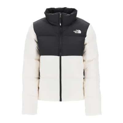 Saikuru Korte Puffer Jas The North Face , White , Dames