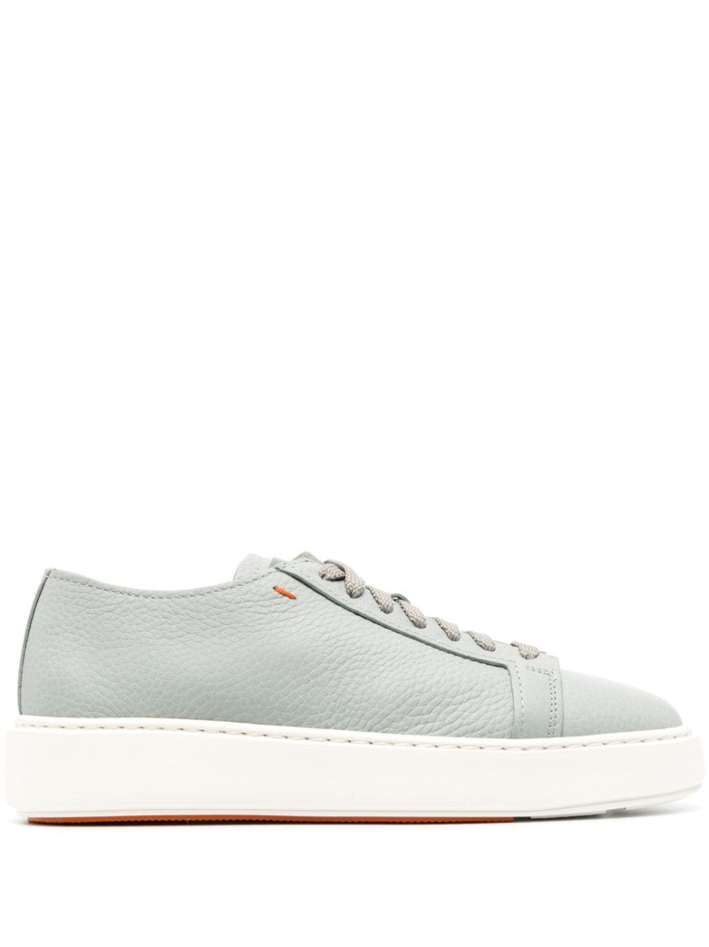 Santoni Leren sneakers - Blauw