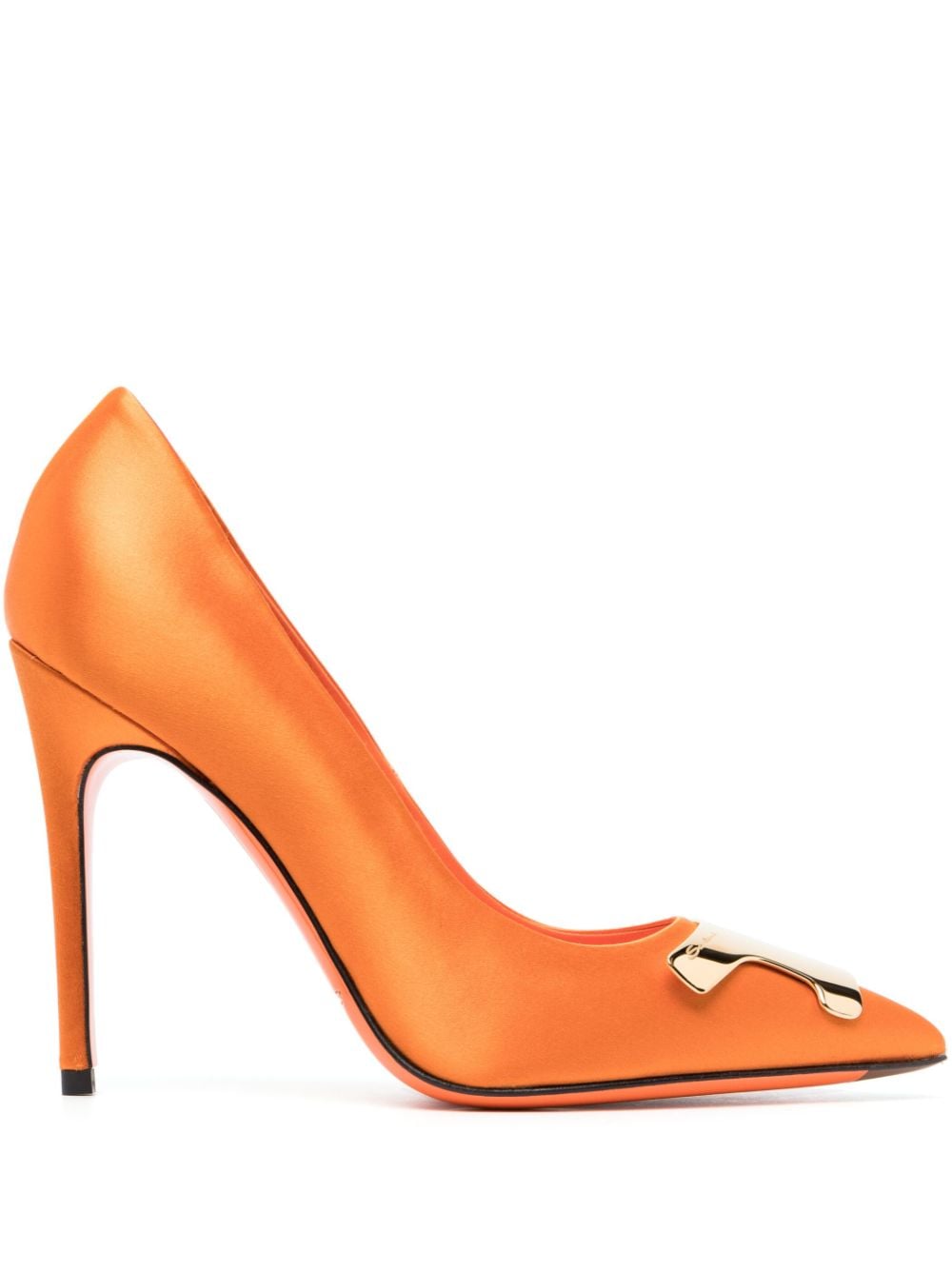 Santoni Sibille pumps - Oranje