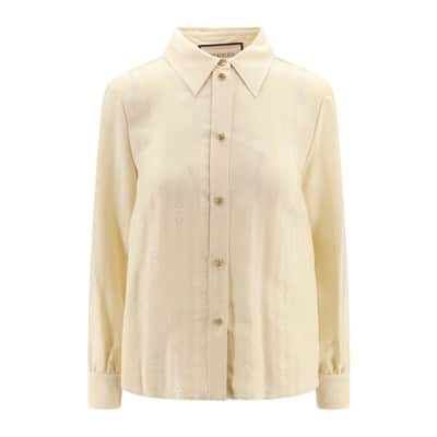 Shirts Gucci , Beige , Dames