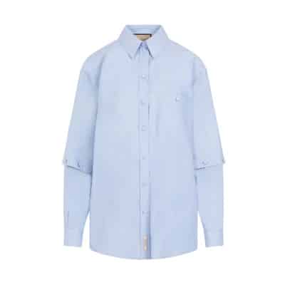 Shirts Gucci , Blue , Dames