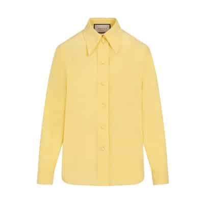 Shirts Gucci , Yellow , Dames