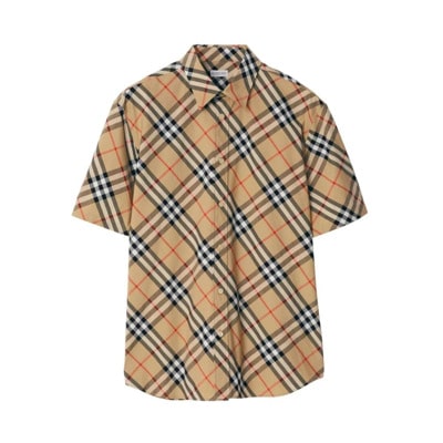 Short Sleeve Shirts Burberry , Multicolor , Heren