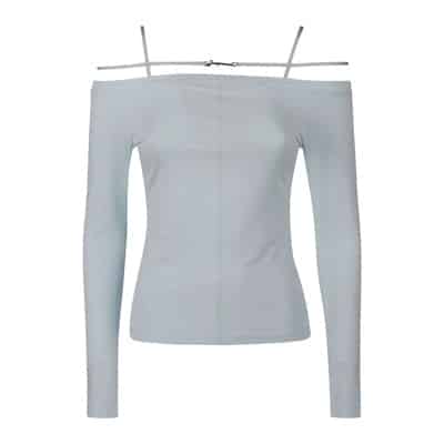 Sierra T-shirt Jacquemus , Blue , Dames