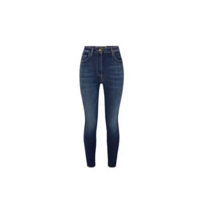 Skinny Jeans Elisabetta Franchi , Blue , Dames