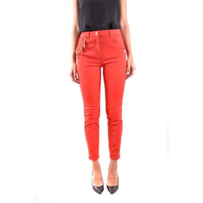 Skinny Jeans Elisabetta Franchi , Red , Dames