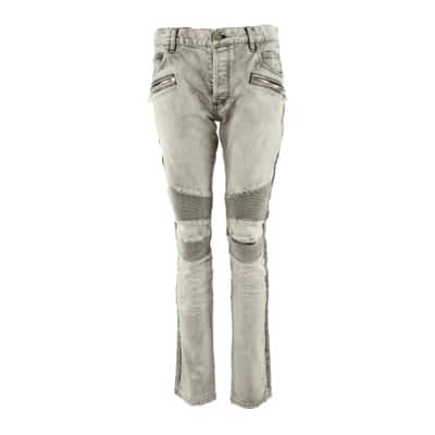 Slim Jeans voor Heren, Grijs, Balmain Paris Balmain , Gray , Heren