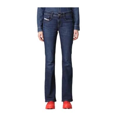 Slimme Denim Jeans Diesel , Blue , Dames