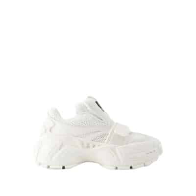 Slip On Sneakers - Wit Leer Off White , White , Dames