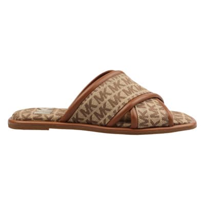 Slippers Michael Kors , Brown , Dames