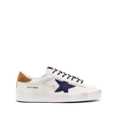 Sneakers met verweerde afwerking Golden Goose , White , Heren