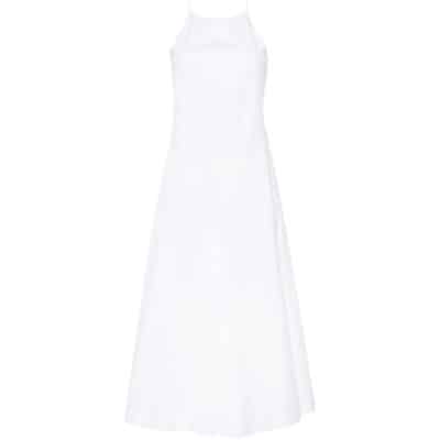 Sportmax Witte Katoenen Jurk Max Mara , White , Dames