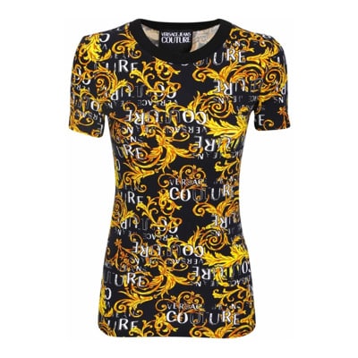 Stijlvol T-Shirt van Versace Jeans Couture Versace Jeans Couture , Multicolor , Dames