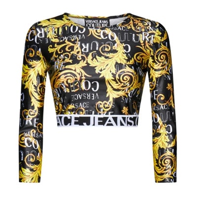 Stijlvol T-shirt van Versace Jeans Couture Versace Jeans Couture , Multicolor , Dames